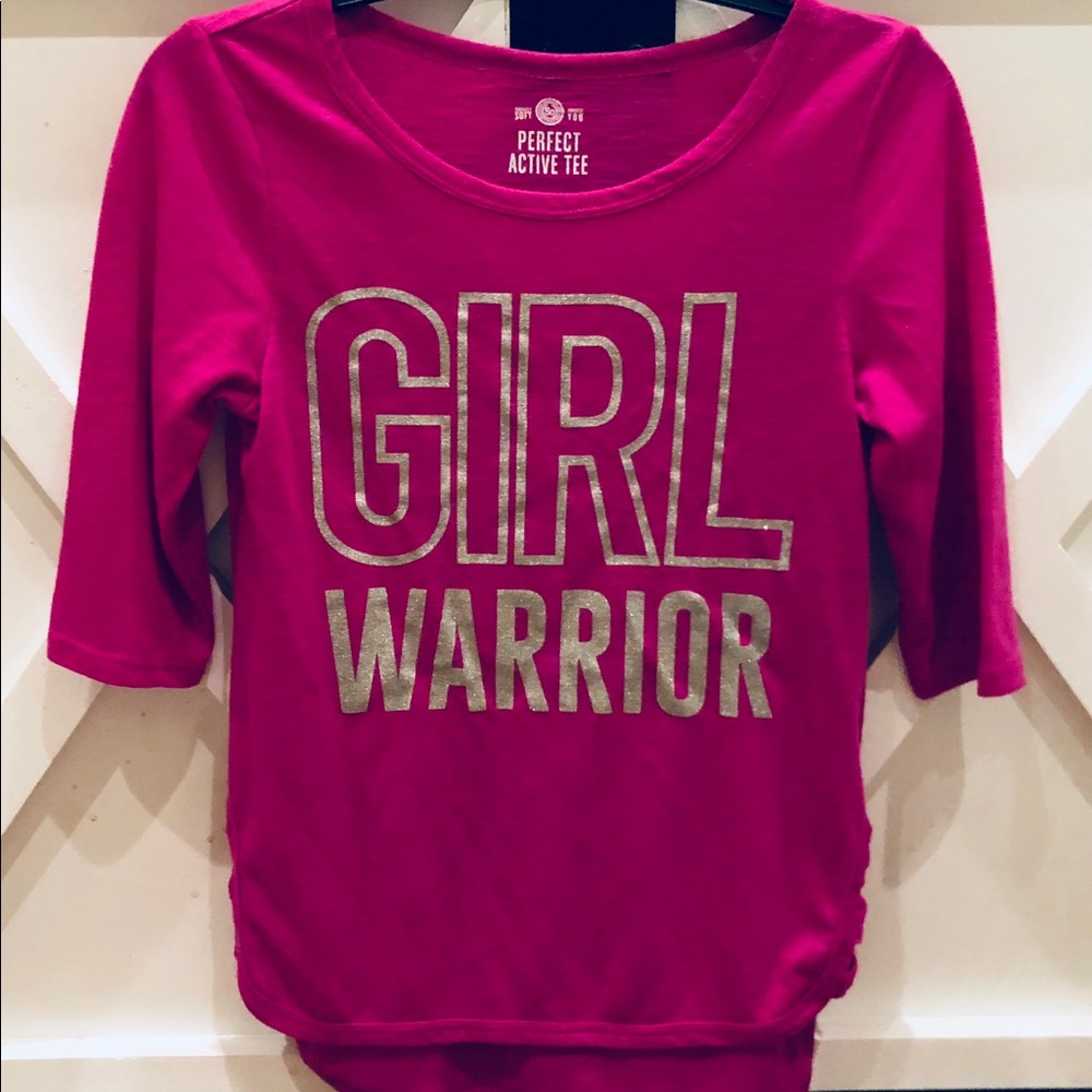 Girls, Size 10, Pink “So Brand” Top (Kohl’s)